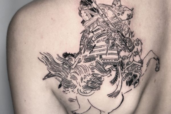 Nfuria_Blackwork-grabado-japones-samurai-espalda